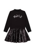Дитяча сукня Michael Kors колір чорний mini розкльошена (2614121)