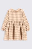 Дитяча бавовняна сукня Coccodrillo колір бежевий mini розкльошена (2826738)