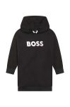 Дитяча сукня BOSS колір чорний mini oversize (2619269)