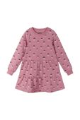 Дитяча бавовняна сукня Reima колір рожевий mini розкльошена