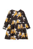 Дитяча сукня Mini Rodini колір чорний mini розкльошена (2677042)
