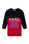 Дитяча бавовняна сукня Marc Jacobs колір червоний mini oversize (2614132)