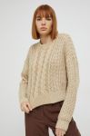 Светр Noisy May жіночий колір бежевий легкий