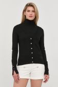 Джемпер Guess жіночий колір чорний легкий (2436592)