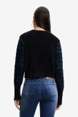 Светр Desigual жіночий колір чорний легкий (2685527)