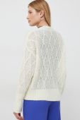 Кардиган з домішкою вовни United Colors of Benetton жіночий колір бежевий легкий (2925375)