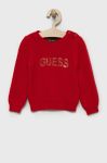 Дитячий светр Guess колір червоний легкий (2583559)