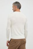Вовняний светр Tiger Of Sweden чоловічий колір бежевий легкий (2447578)