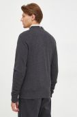 Светр з домішкою кашеміру Tommy Hilfiger чоловічий колір сірий легкий