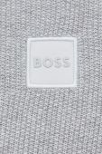 Светр з домішкою кашеміру BOSS Boss Casual чоловічий колір сірий легкий