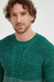 Светр Bruuns Bazaar чоловічий колір зелений