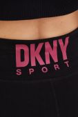 Шорти Dkny жіночі колір чорний однотонні висока посадка (2830505)