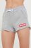 Шорти LaBellaMafia жіночі колір сірий з принтом висока посадка