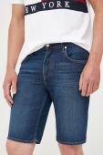 Джинсові шорти Tommy Hilfiger чоловічі колір синій (2464872)