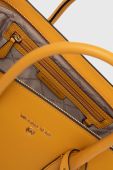 Шкіряна сумочка MICHAEL Michael Kors колір жовтий (3456509)