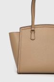 Шкіряна сумочка MICHAEL Michael Kors колір бежевий (3048712)