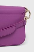 Шкіряна сумочка Furla Metropolis колір фіолетовий