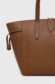 Шкіряна сумочка Furla net колір коричневий