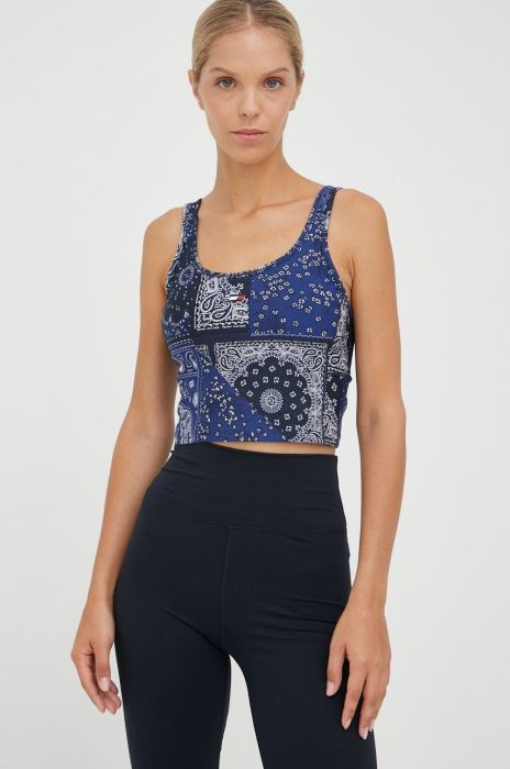 Топ Tommy Hilfiger жіночий колір синій (2609944)