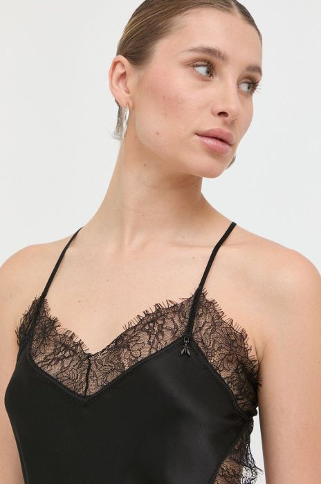 Блузка Patrizia Pepe колір чорний (2474060)