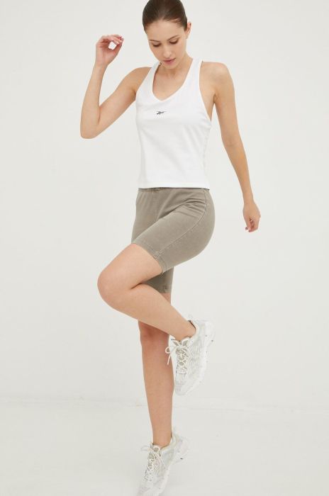 Топ для тренувань Reebok Workout Ready колір білий (2530612)