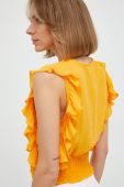 Блузка Morgan колір помаранчевий