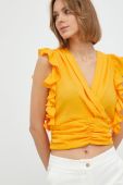 Блузка Morgan колір помаранчевий