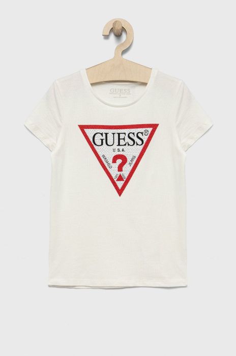 Дитяча футболка Guess колір білий (2605082)