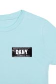 Дитяча футболка Dkny колір бірюзовий (2548345)