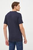 Футболка Guess чоловічий колір синій з принтом (2440425)