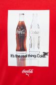 Футболка Puma Puma X Coca Cola чоловіча колір червоний з принтом