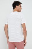 Футболка Guess чоловічий колір білий візерунок (2685748)