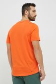 Тренувальна футболка adidas Performance Design to Move колір помаранчевий з принтом