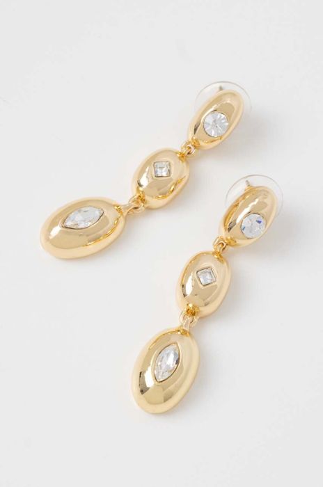 Сережки Dkny колір золотий (3605142)