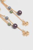 Позолочені сережки Tory Burch колір золотий (3326995)