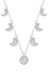 Ланцюжок Swarovski LUNA колір срібний (3386983)