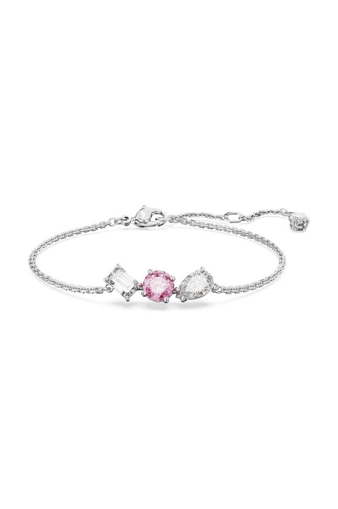 Браслет Swarovski MESMERA жіночий колір срібний (3386806)