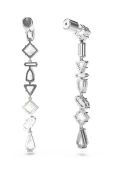 Сережки Swarovski MESMERA колір срібний (3449164)