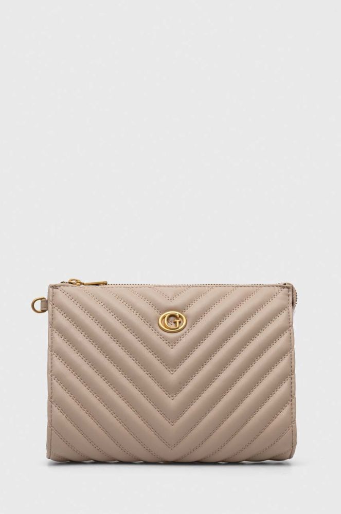 Косметичка Guess колір бежевий (3503550)