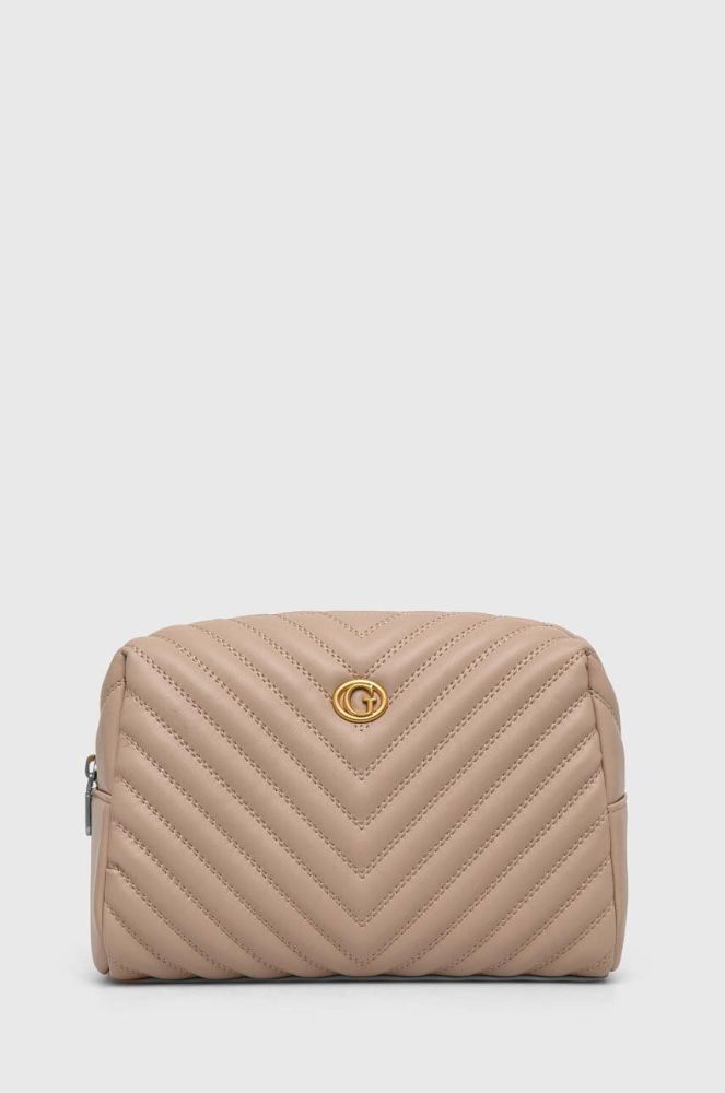 Косметичка Guess колір бежевий (3577294)