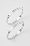 Сережки Guess колір срібний (3559224)