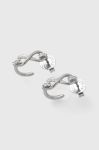 Сережки Guess колір срібний (3559254)