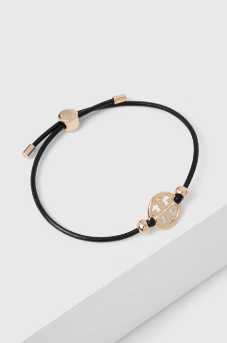 Шкіряний браслет Tory Burch жіноча колір золотий (3458084)