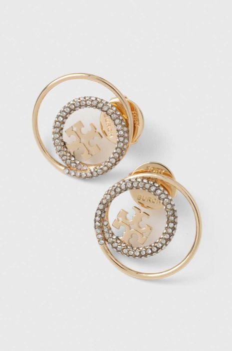 Сережки Tory Burch колір золотий (3563779)
