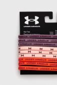 Резинки для волосся Under Armour 9-pack колір рожевий