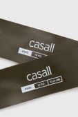 Стрічки опору для вправ Casall Hard 2-pack колір зелений