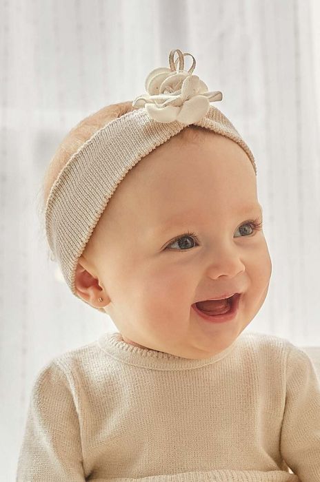Дитяча пов'язка Mayoral Newborn Gift box колір бежевий