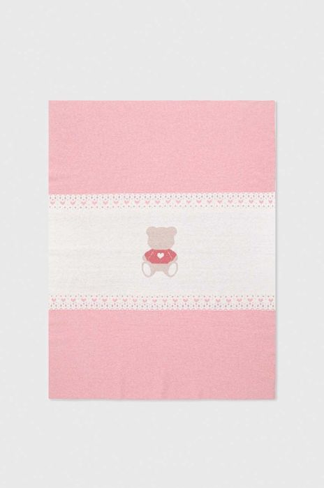 Ковдра для немовлят Mayoral Newborn Gift box колір рожевий (3449163)
