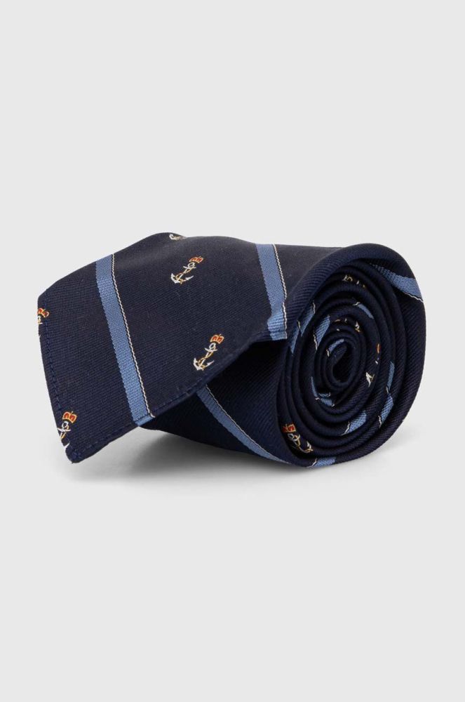 Шовковий галстук Polo Ralph Lauren колір синій (3319451)