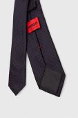Шовковий галстук HUGO колір чорний (3495892)